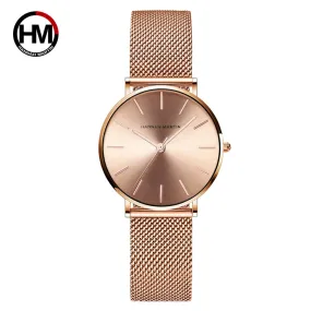 Steel Mesh Japan Quartz Watch Women BOGO