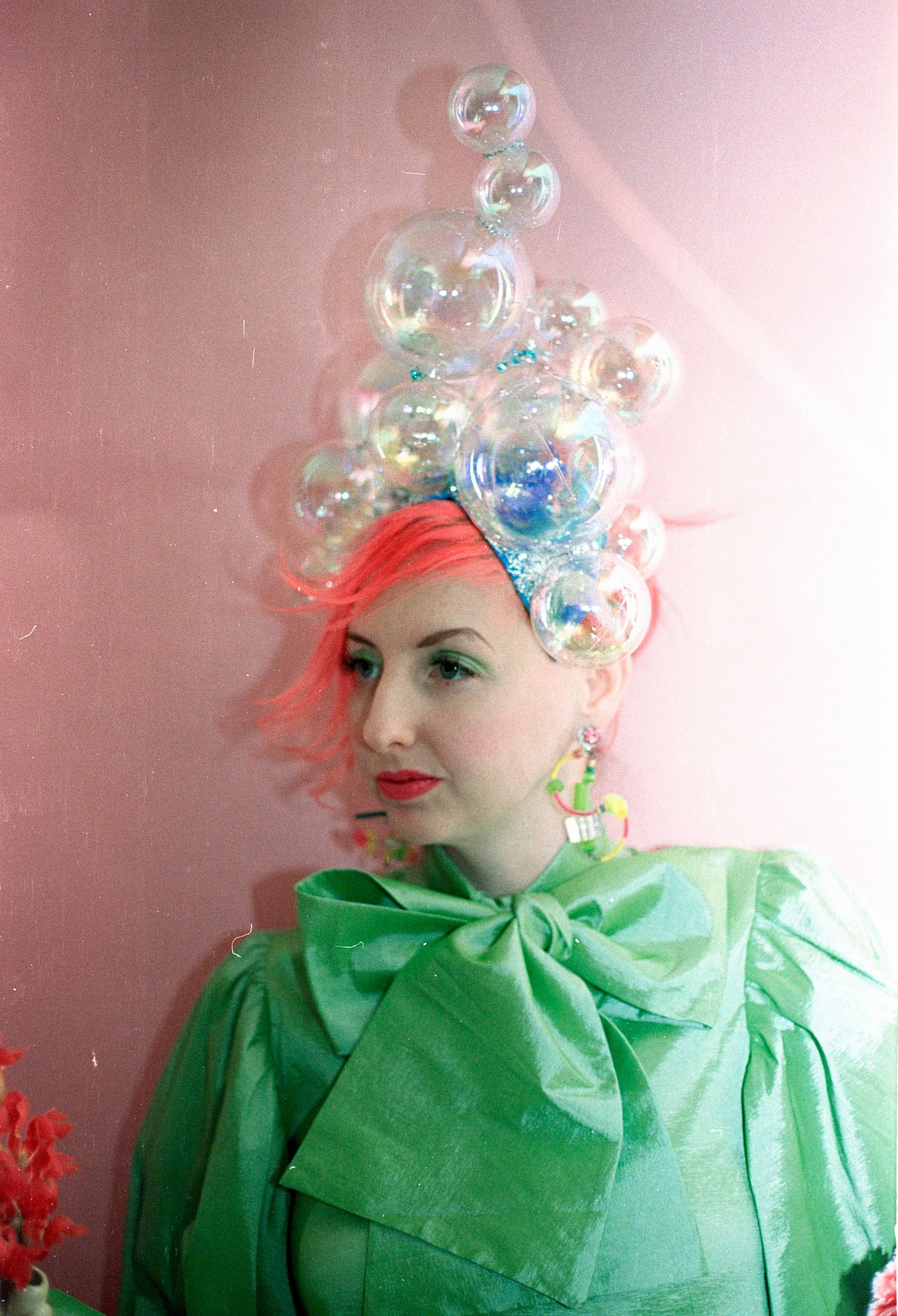 Style 2!!!  Bubbles iridescent headdress / crown / headpiece