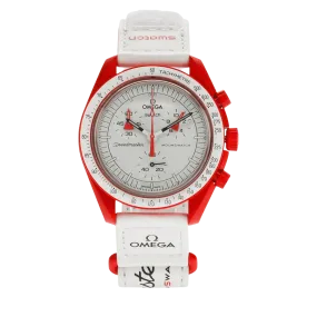 Swatch x Omega Bioceramic Moonswatch Mission to Mars