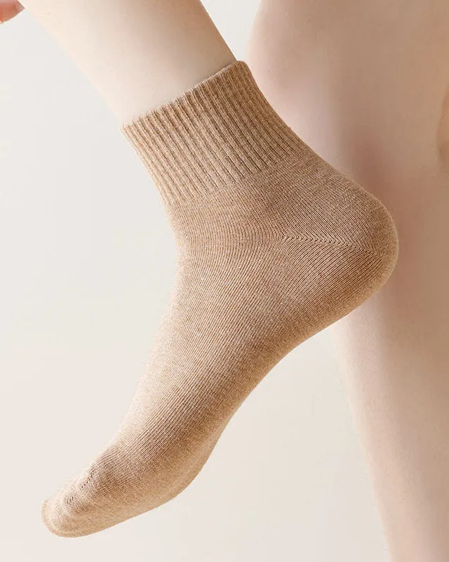 Sweetnana 3-Pack Women's Colorful Ankle Socks Athletic Stretch Socks Cotton Casual Socks