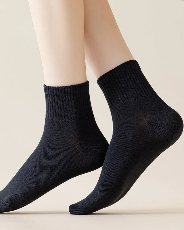 Sweetnana 3-Pack Women's Colorful Ankle Socks Athletic Stretch Socks Cotton Casual Socks