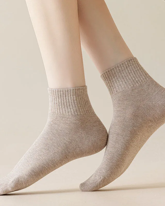 Sweetnana 3-Pack Women's Colorful Ankle Socks Athletic Stretch Socks Cotton Casual Socks