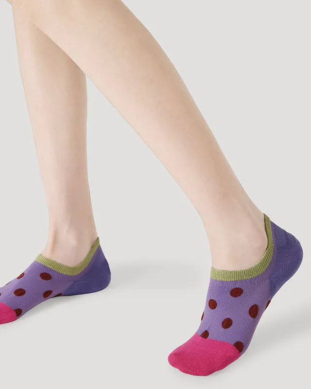 Sweetnana 5-Pack "Star Lobster" Series Women’s Seamless Low Cut No-Show Socks - Cozy, Cute Ankle Socks with Non-Slip Design, Perfect for All-Day Wear.