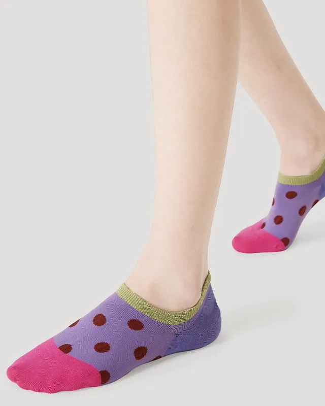 Sweetnana 5-Pack "Star Lobster" Series Women’s Seamless Low Cut No-Show Socks - Cozy, Cute Ankle Socks with Non-Slip Design, Perfect for All-Day Wear.