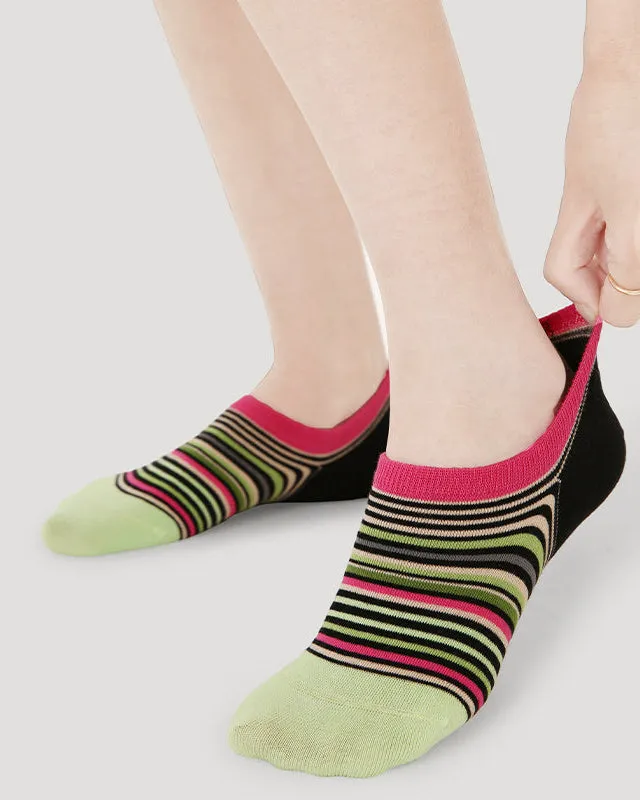 Sweetnana 5-Pack "Star Lobster" Series Women’s Seamless Low Cut No-Show Socks - Cozy, Cute Ankle Socks with Non-Slip Design, Perfect for All-Day Wear.