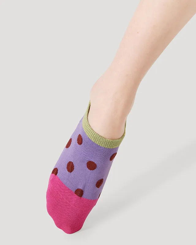 Sweetnana 5-Pack "Star Lobster" Series Women’s Seamless Low Cut No-Show Socks - Cozy, Cute Ankle Socks with Non-Slip Design, Perfect for All-Day Wear.