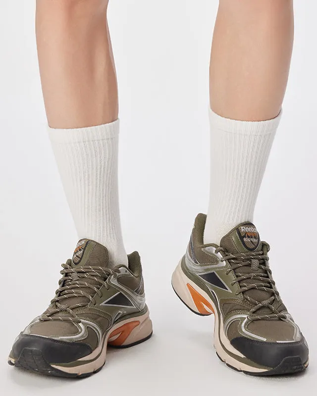 Sweetnana Men's Cotton Casual Socks Color-Block Design Comfortable Seamless Crew Socks