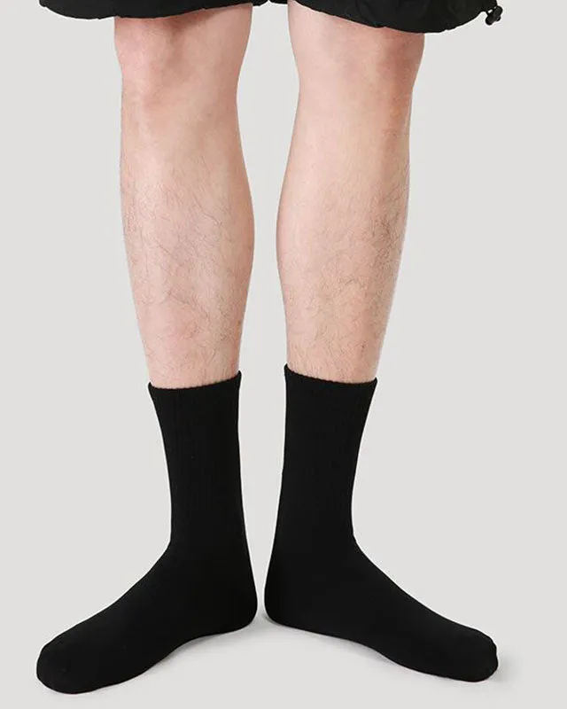 Sweetnana Women & Men Seamless Socks, Black and White,Soft, Comfort, Breathable, Casual , Crew Socks for Adults.