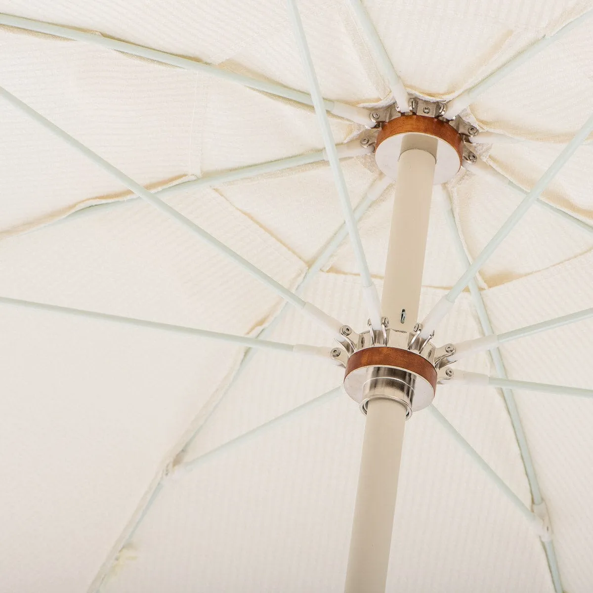 The Club Umbrella - Corduroy Antique White
