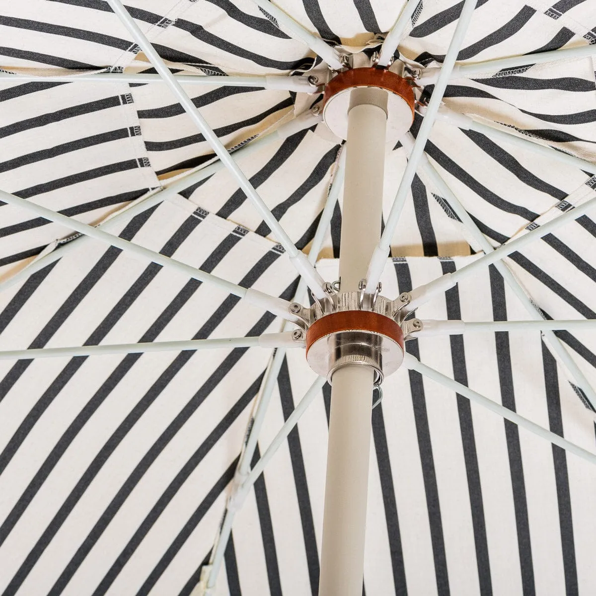 The Club Umbrella - Monaco Black Stripe