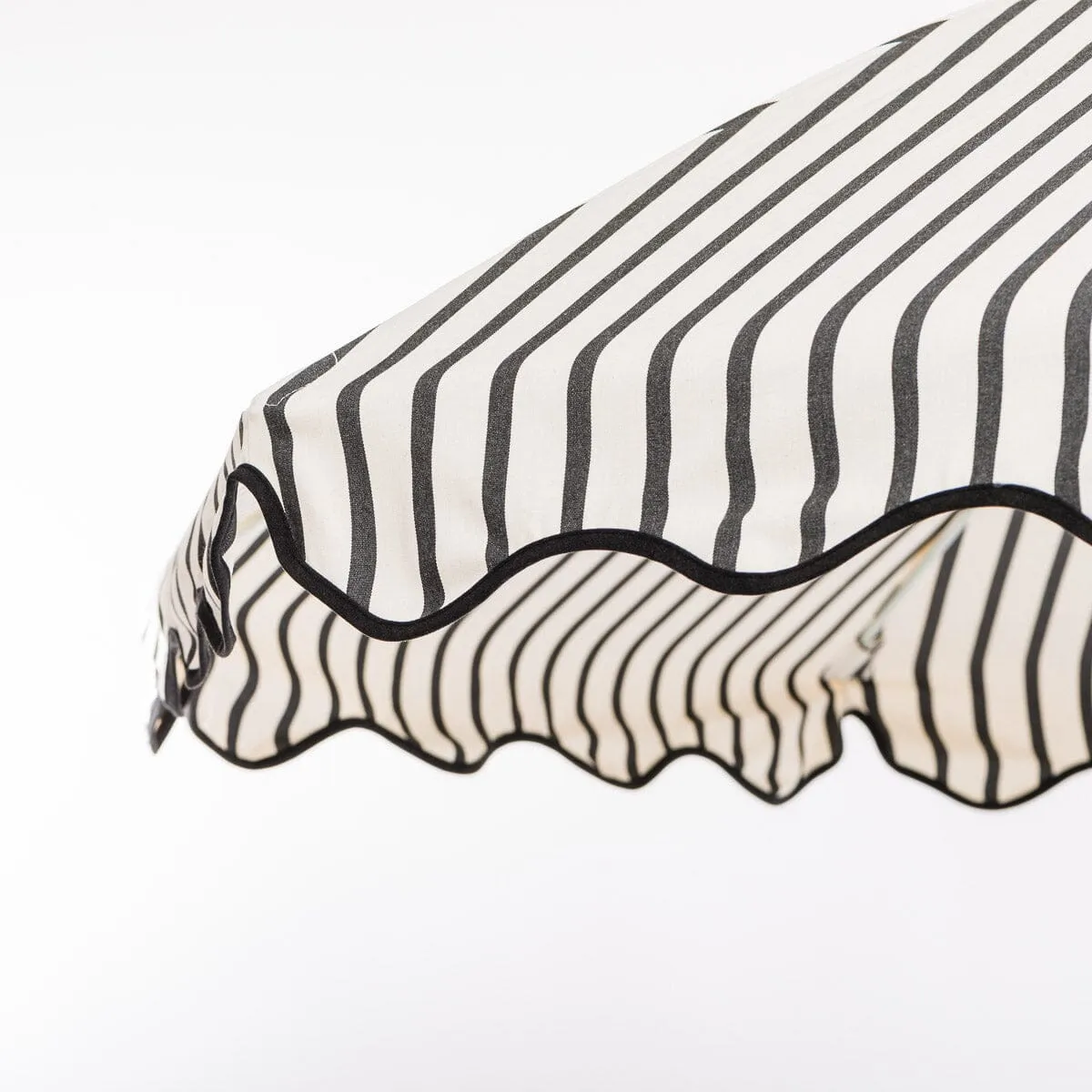 The Club Umbrella - Monaco Black Stripe