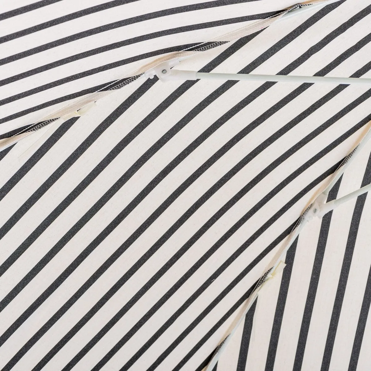 The Club Umbrella - Monaco Black Stripe