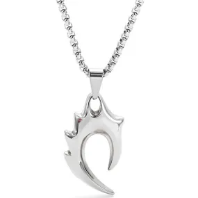 Titanium Steel Carved Necklace