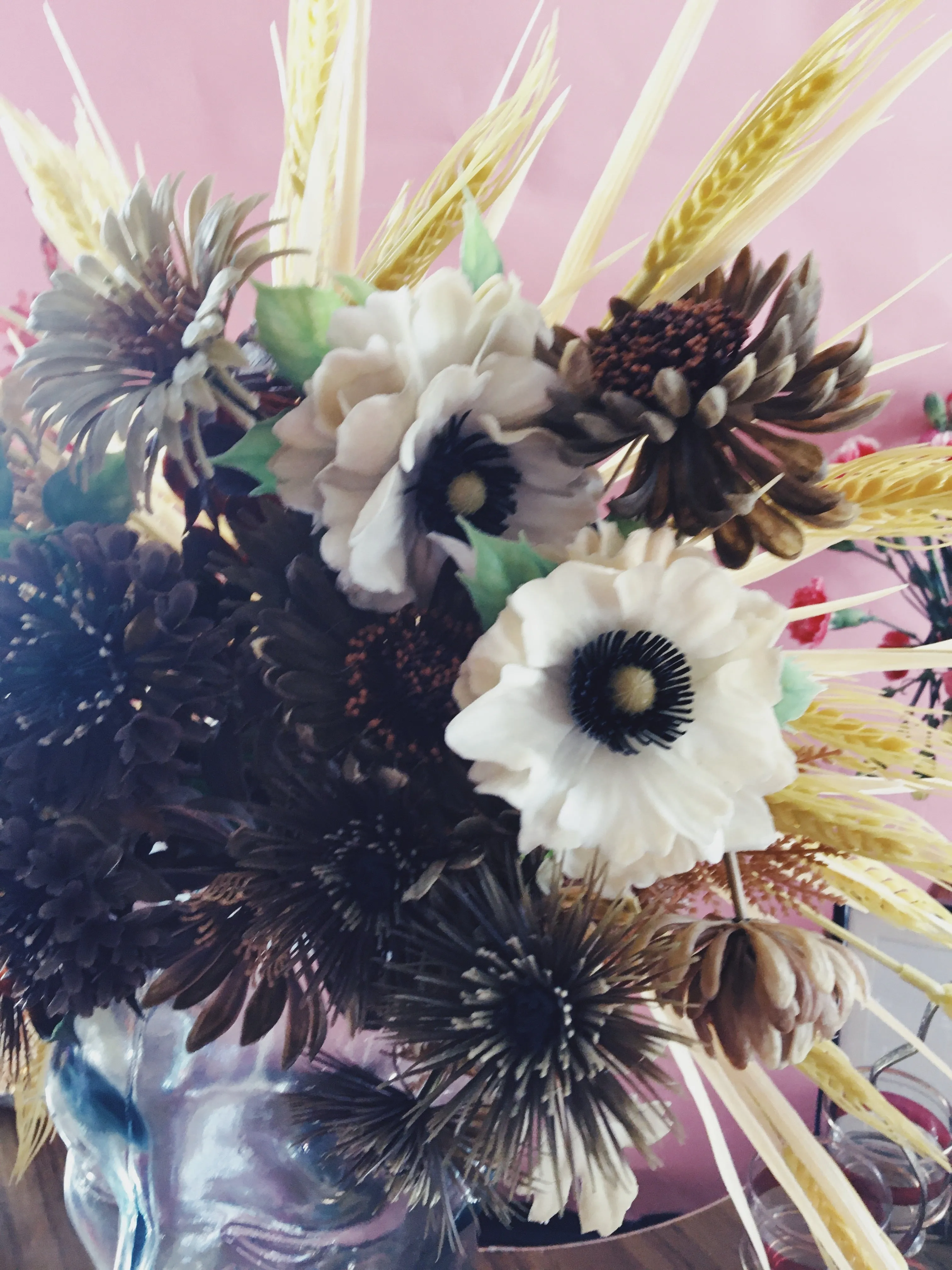 Tribal Brown wild flower Crown Burning man Festival Headdress