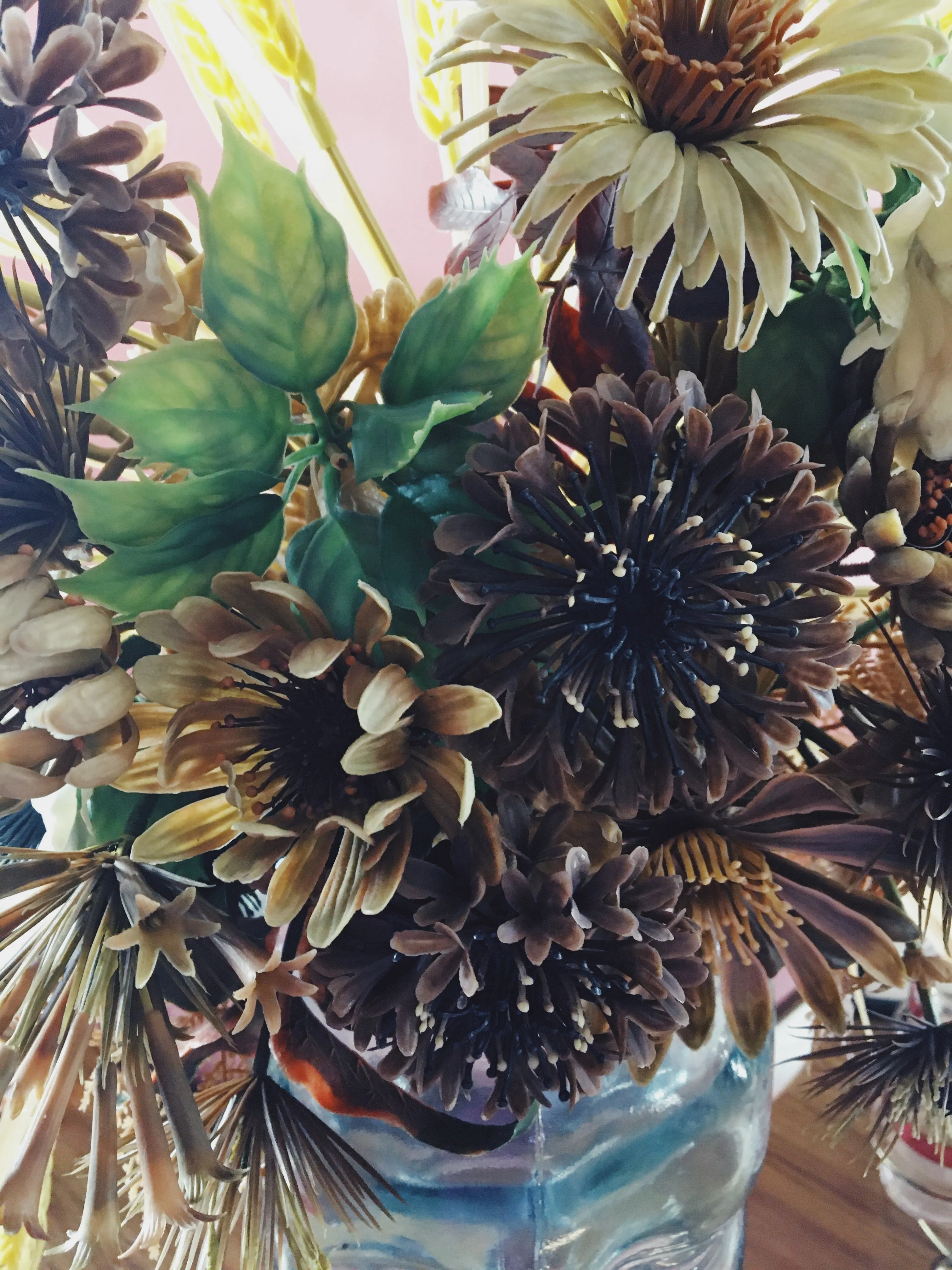 Tribal Brown wild flower Crown Burning man Festival Headdress