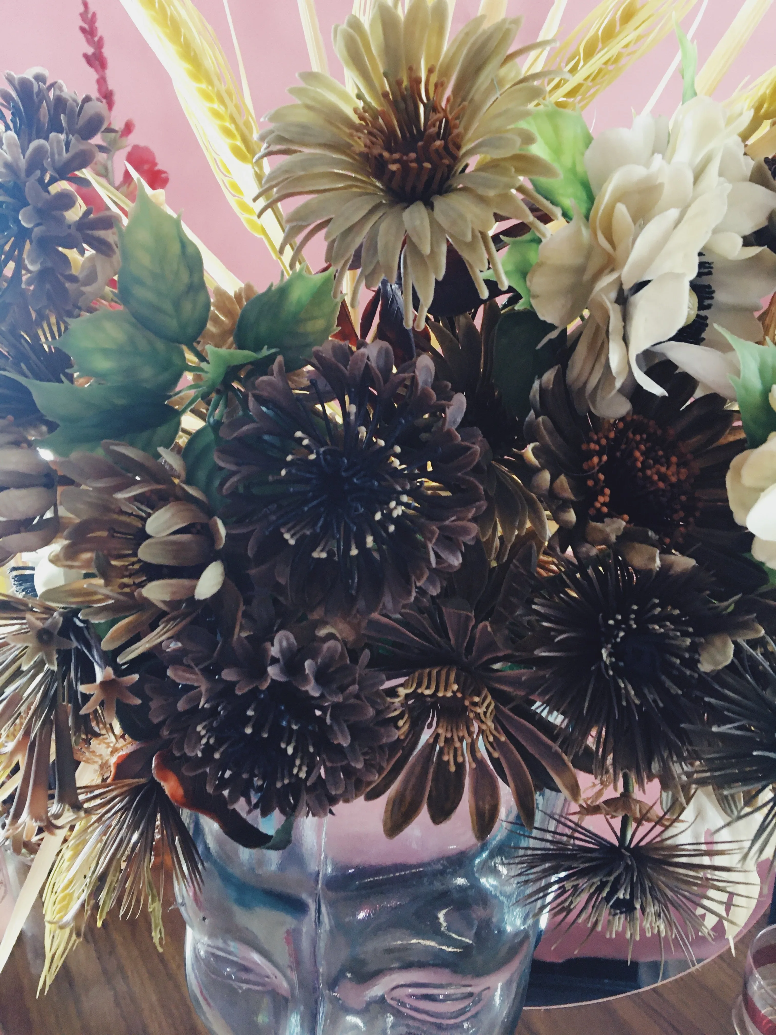 Tribal Brown wild flower Crown Burning man Festival Headdress