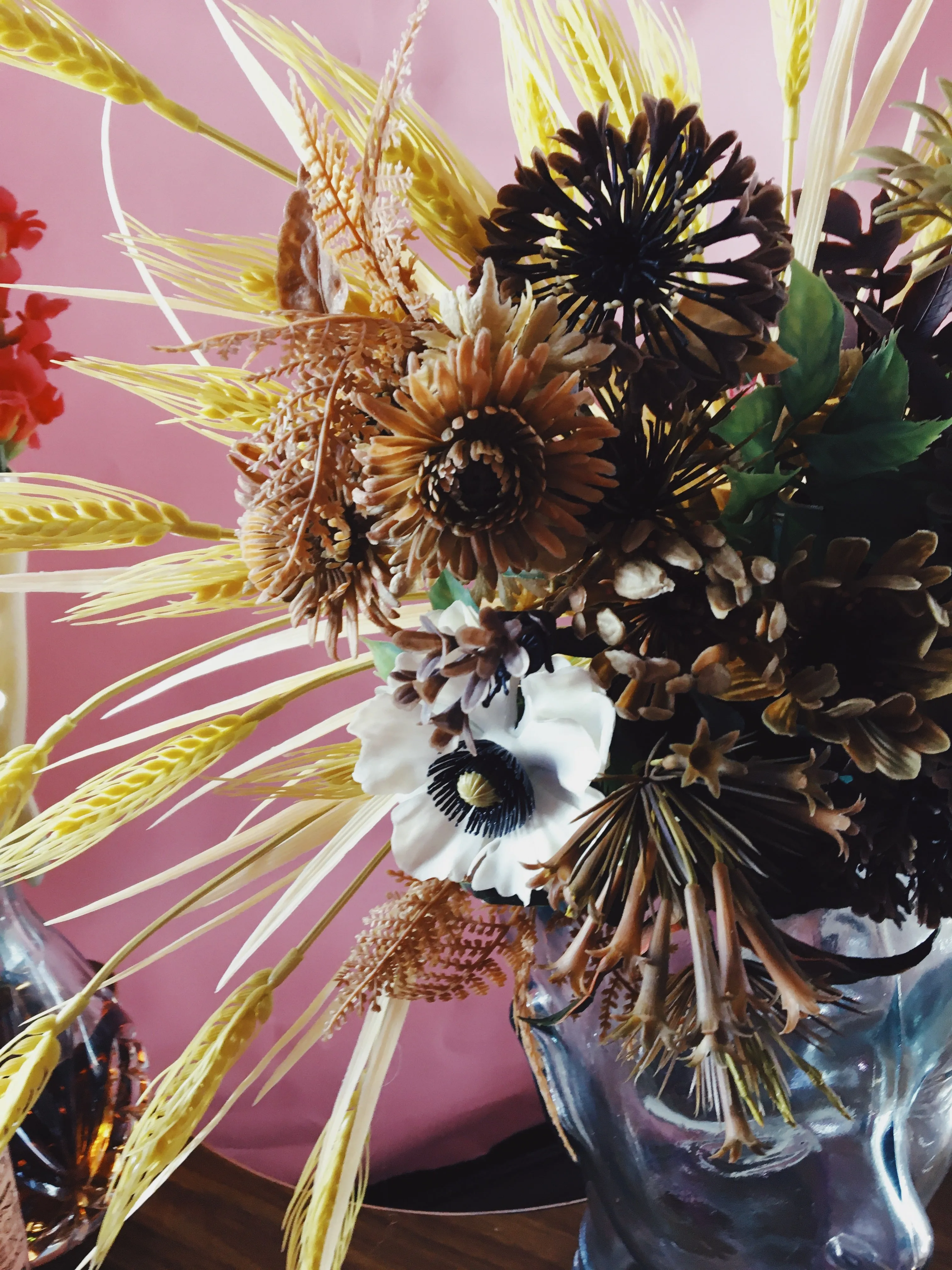 Tribal Brown wild flower Crown Burning man Festival Headdress