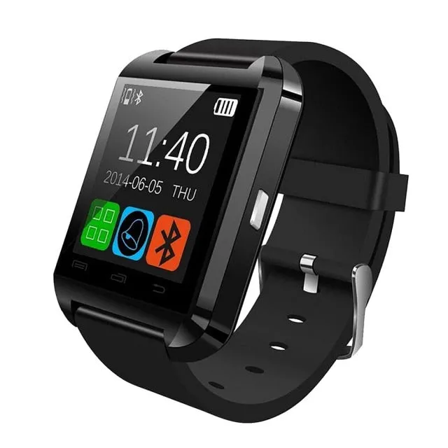U8 Digital Watch Men Bluetooth Smartwatch Sport Tracker Digital Wristwatches Women Reloj Inteligente Clocks for Android Xiaomi