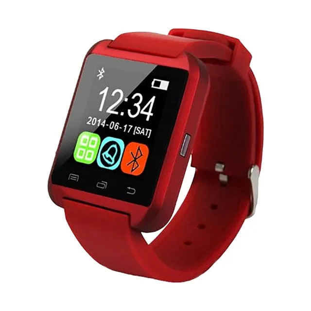 U8 Digital Watch Men Bluetooth Smartwatch Sport Tracker Digital Wristwatches Women Reloj Inteligente Clocks for Android Xiaomi