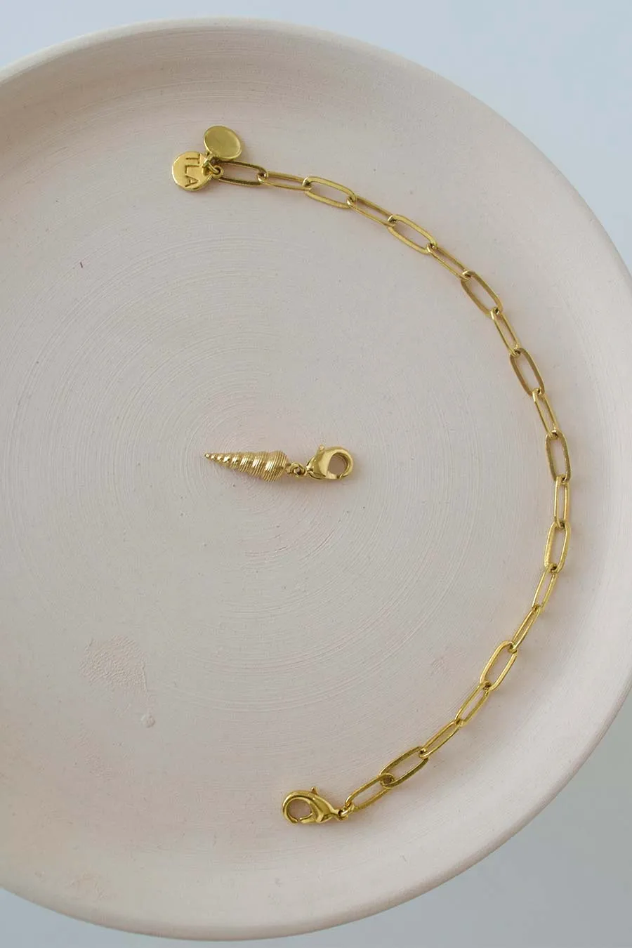 Unicorn Horn Shell Charm Pendant