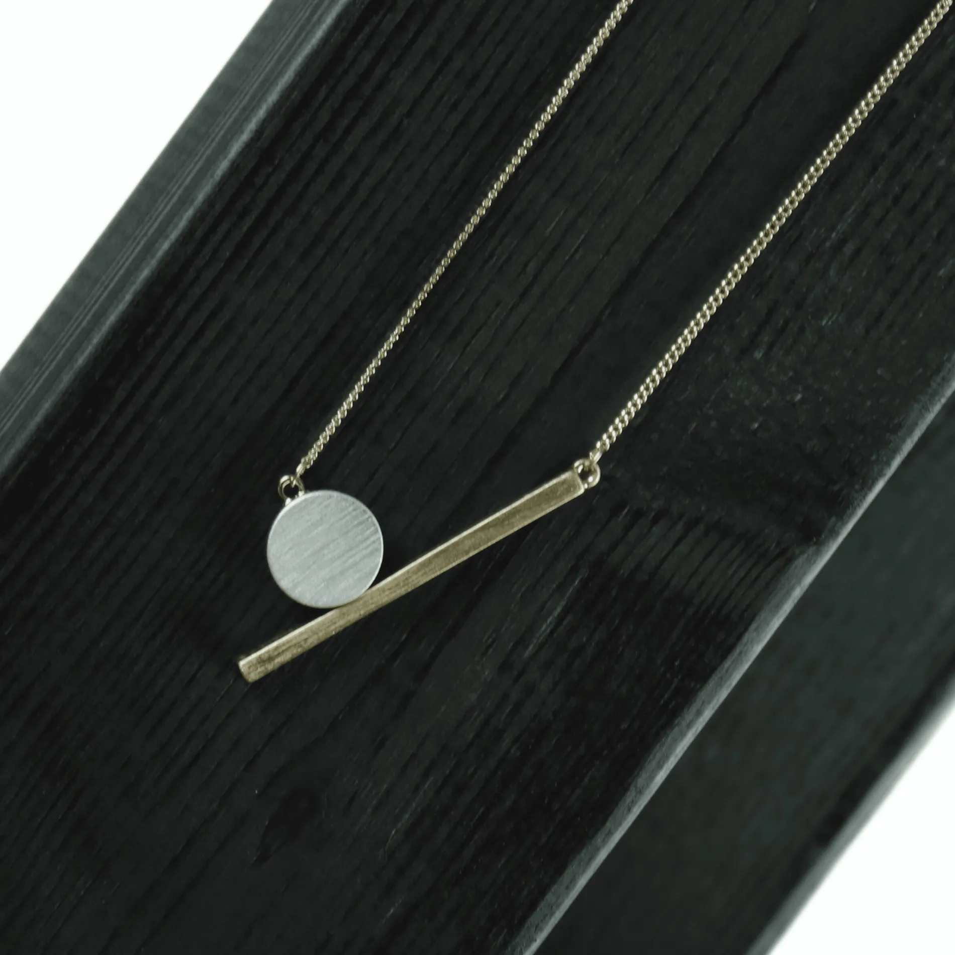 Vanity Adjustable Geometric Necklace Gold & Silver Plating