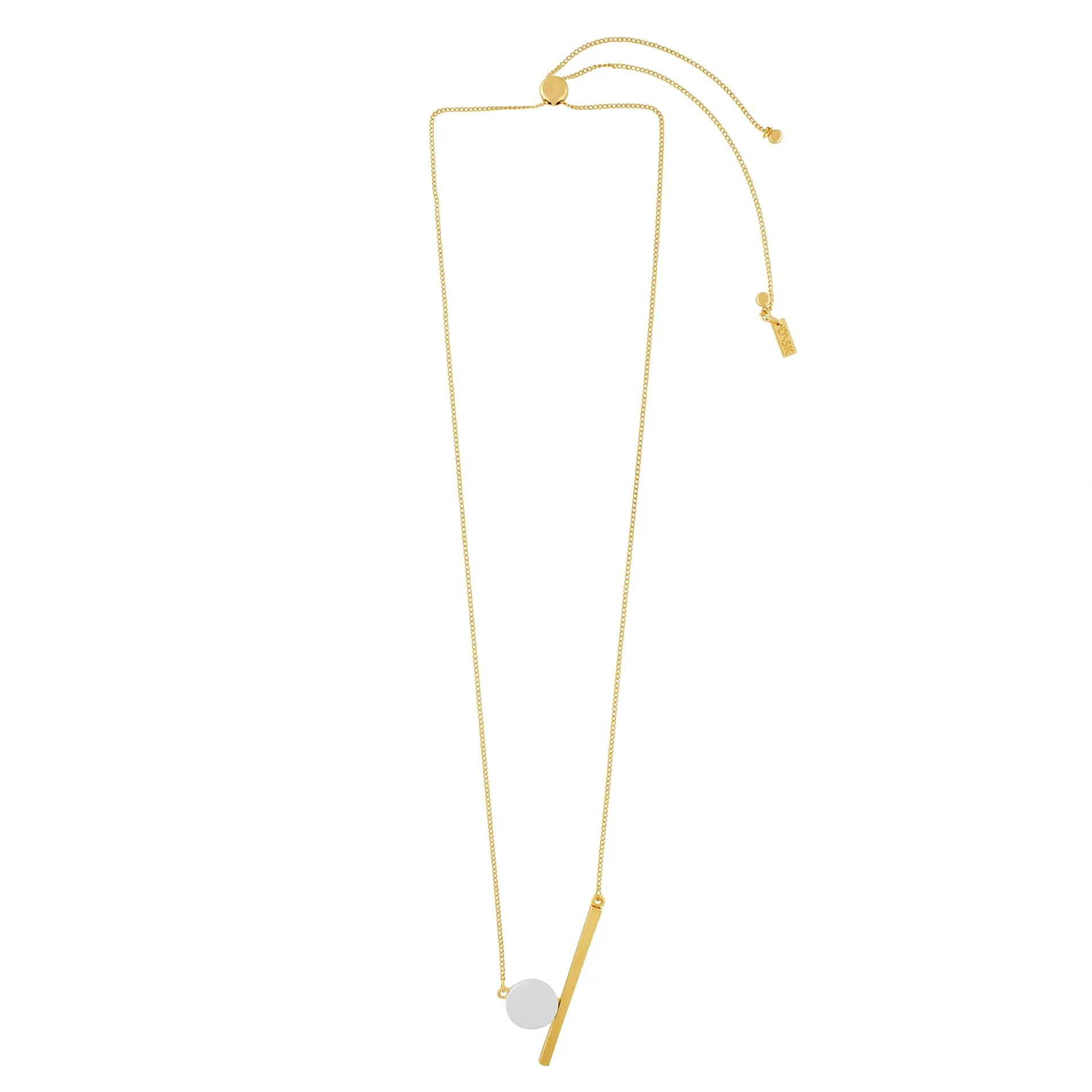 Vanity Adjustable Geometric Necklace Gold & Silver Plating