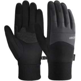 Vbiger Winter Gloves Touch Screen Gloves Anti-slip Cycling Gloves Sport Gloves