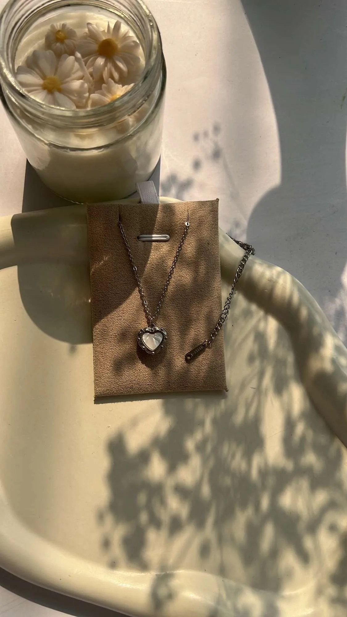 Vintage heart chains