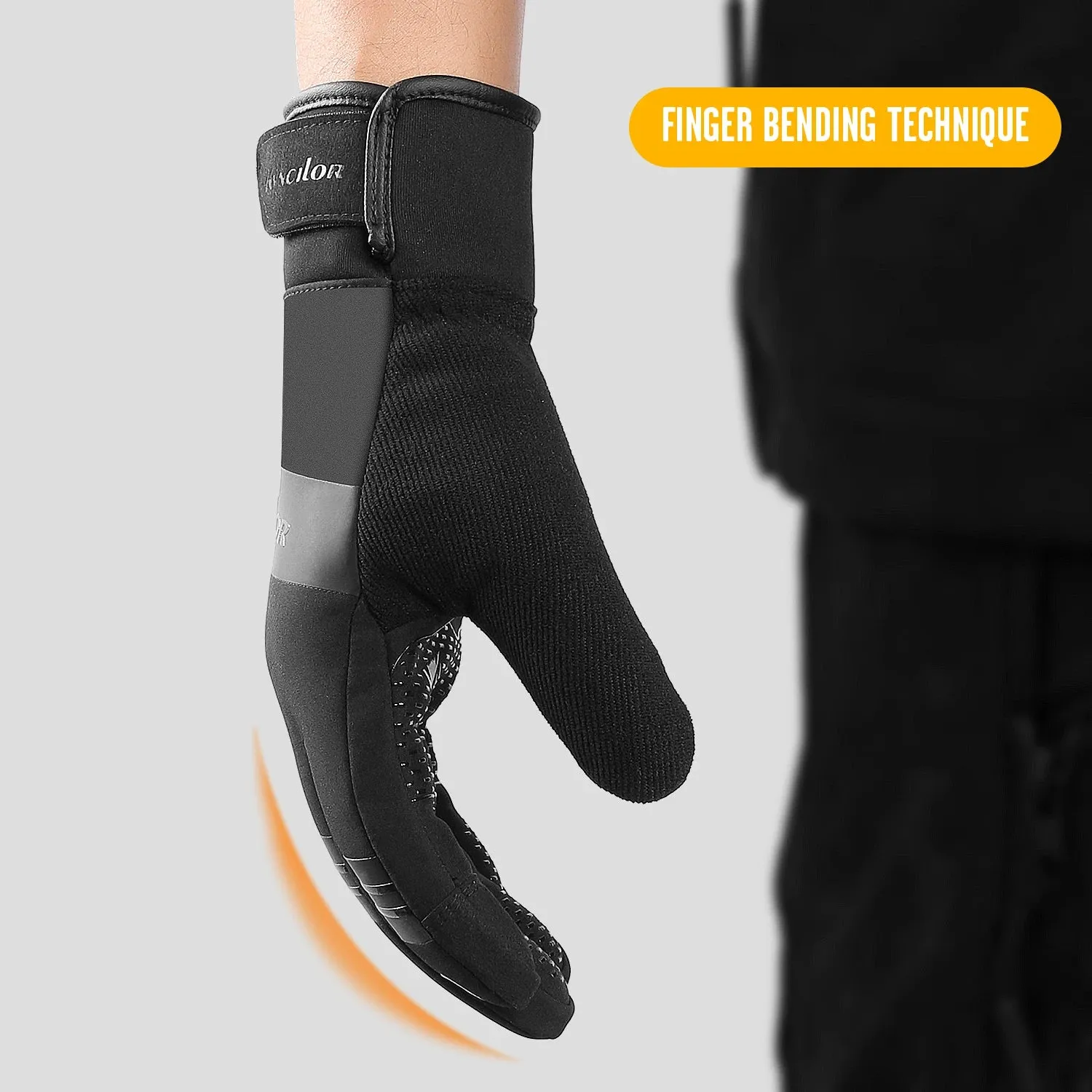 Winter Cycling Gloves - Waterproof, Windproof, Touchscreen Sports Gear