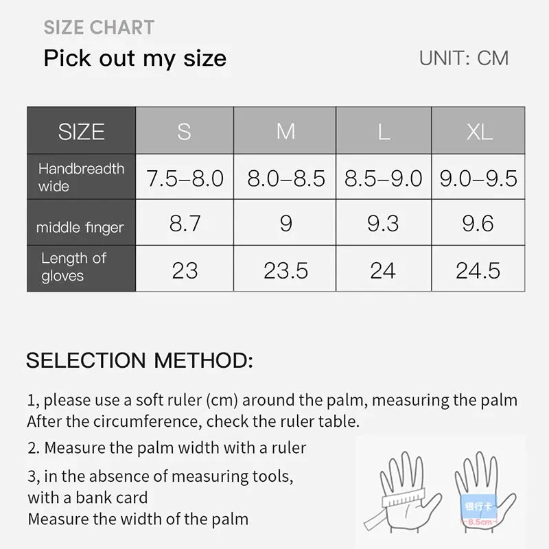 Winter Cycling Gloves - Waterproof, Windproof, Touchscreen Sports Gear