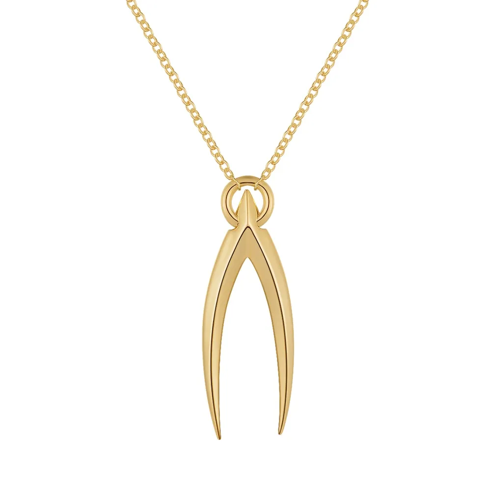 Wishbone Pedant Necklace