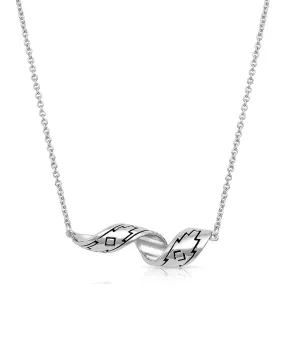 Women's Coiled Thunderstorm Necklace