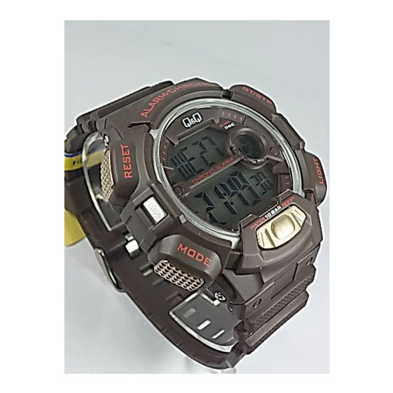 WW0758 Q&Q Digital Day Date Belt Watch M132J003Y