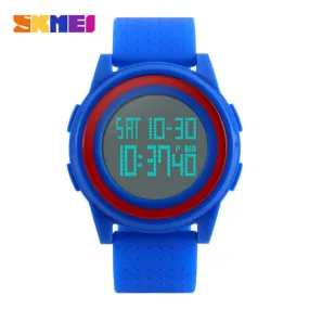 WW1127 SKMEI Dual Time Digital Fiber Belt Watch 1206