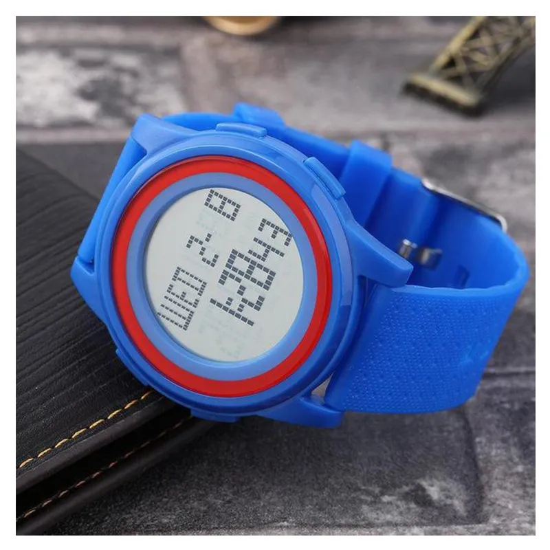 WW1127 SKMEI Dual Time Digital Fiber Belt Watch 1206