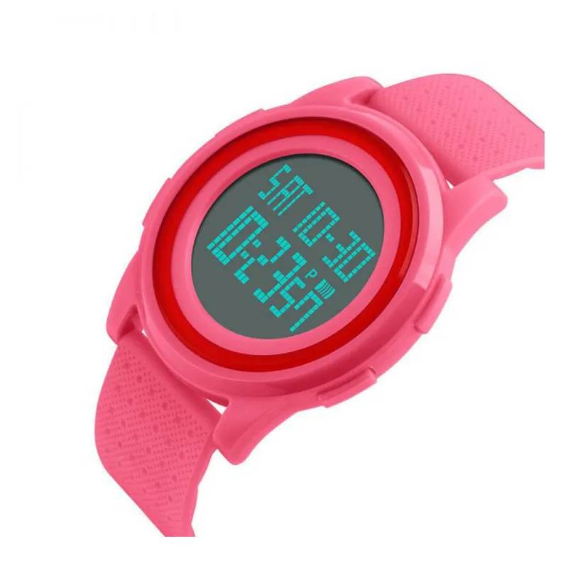 WW1128 SKMEI Dual Time Digital Fiber Belt Watch 1206