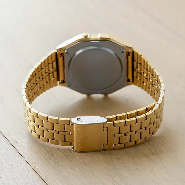 WW1545 Casio Vintage Digital Golden Chain Watch A159WGEA-1DF