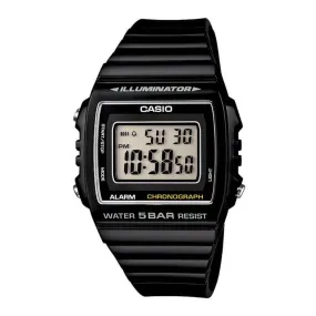 WW1772 Casio Youth Illuminator Digital Resin Belt Watch W-215H-1AVDF