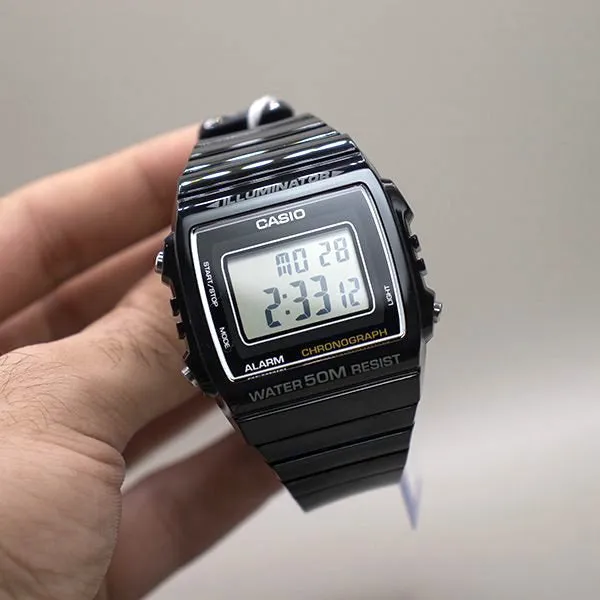 WW1772 Casio Youth Illuminator Digital Resin Belt Watch W-215H-1AVDF