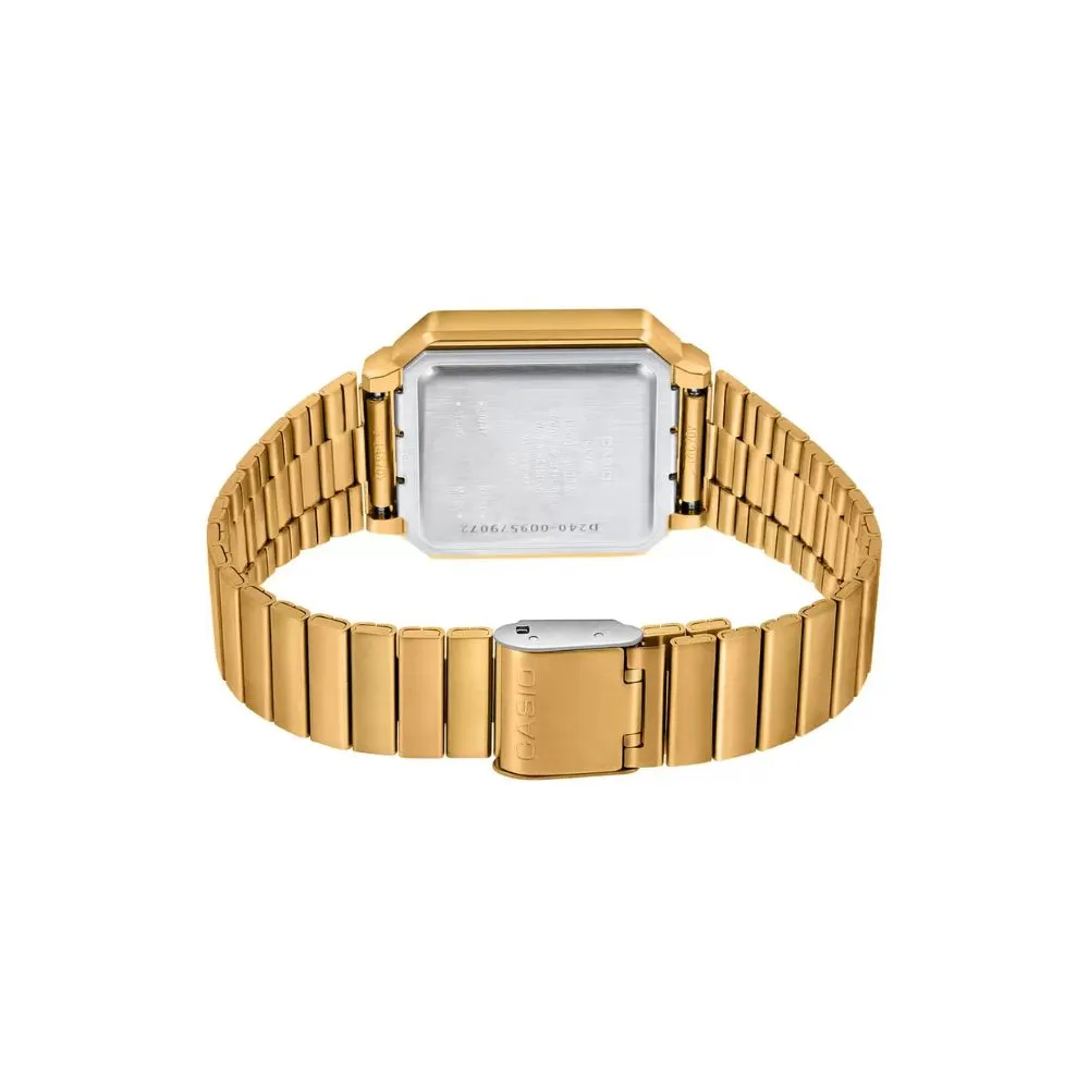 WW2085 Casio Vintage Digital Golden Chain Watch A100WEG-9ADF