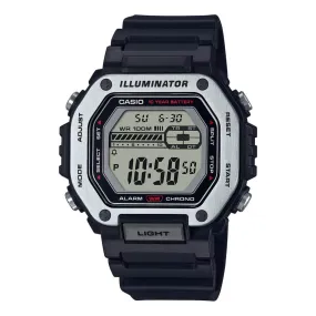 WW2858 Casio Standard Illuminator Digital Resin Belt Watch MWD-110H-1AVDF