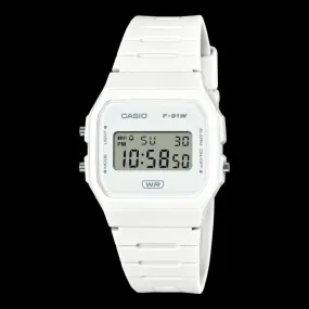 WW2925 Casio Pop Digital Resin Belt Watch F-91WB-7ADF