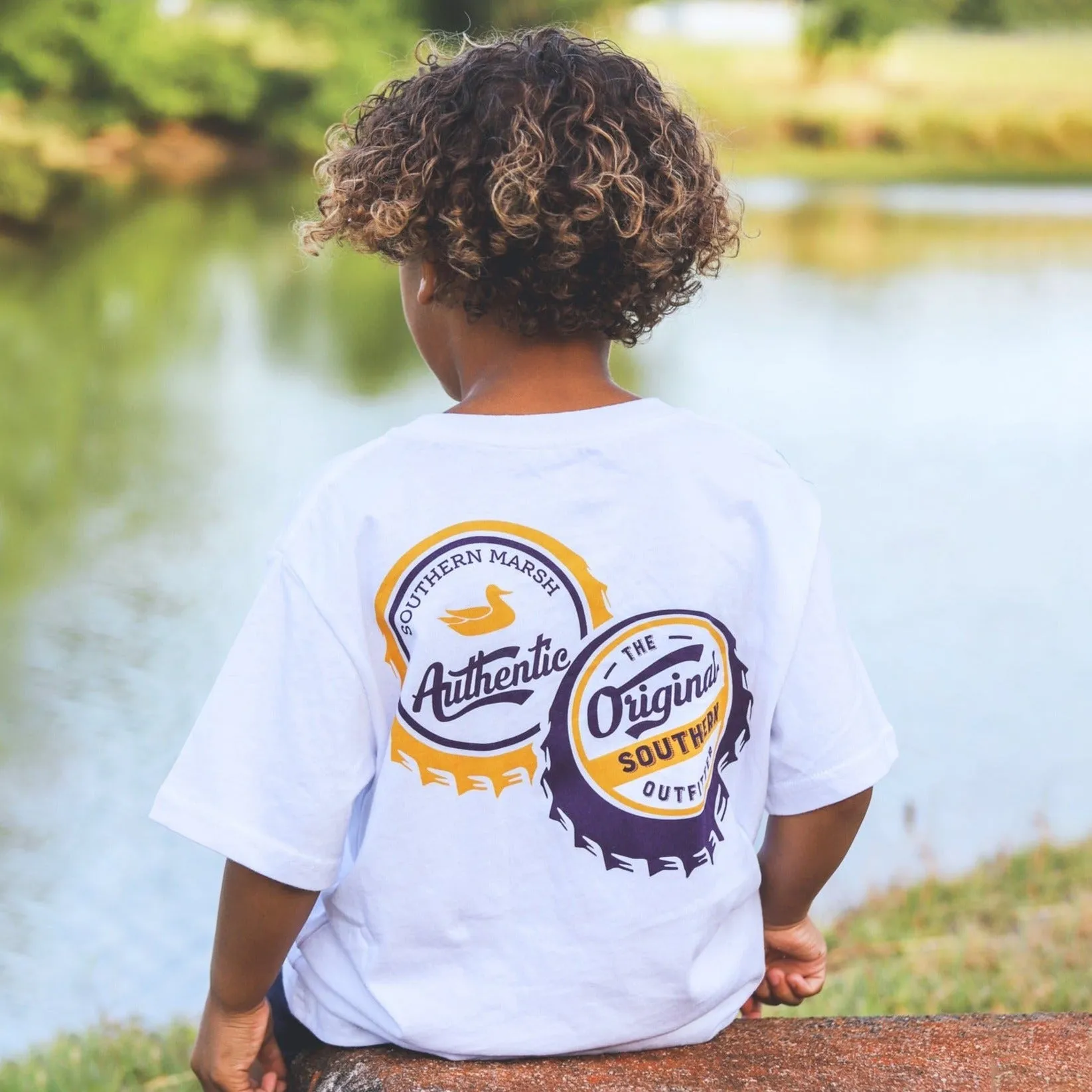 Youth Vintage Caps Tee - Original Southern