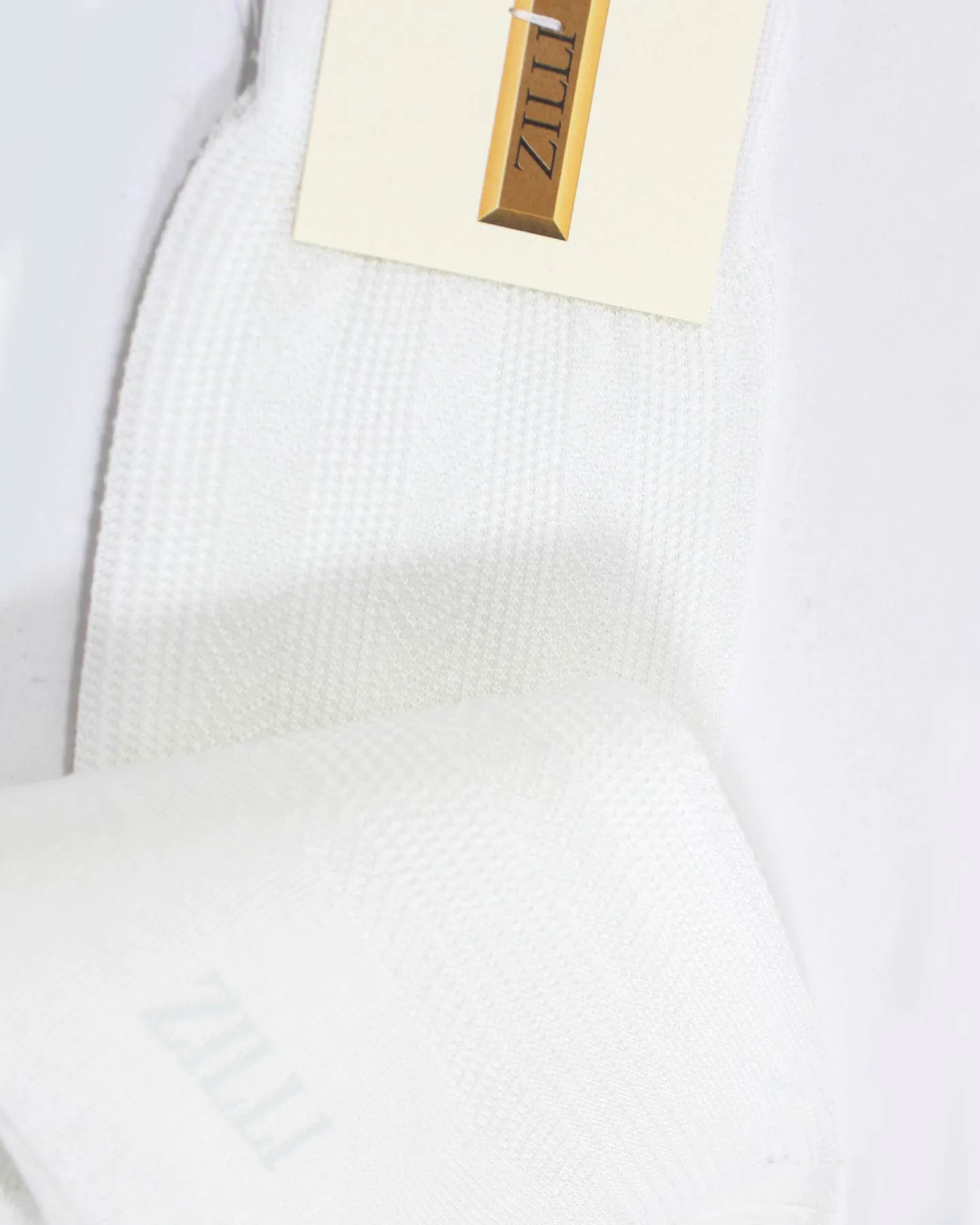 Zilli Dress Socks White US 11 - EU 44 SALE