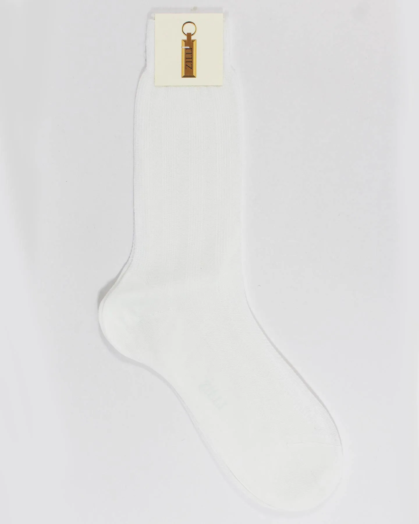 Zilli Dress Socks White US 11 - EU 44 SALE