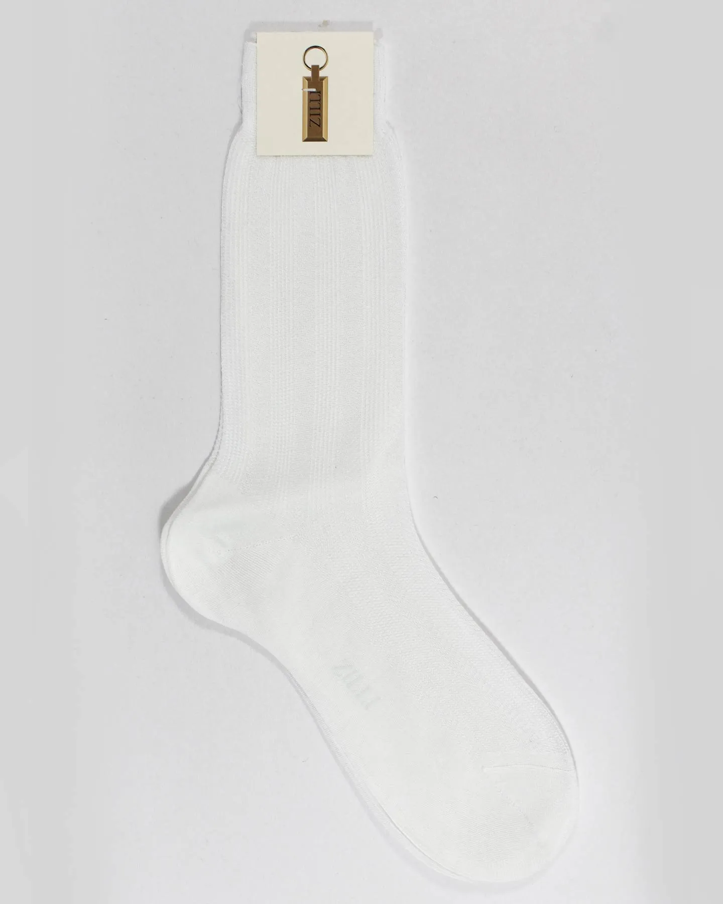 Zilli Dress Socks White US 11 - EU 44 SALE